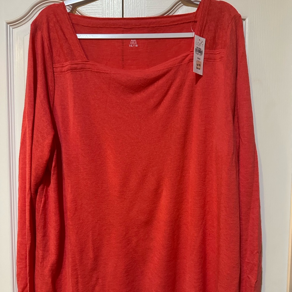 Coral Plus Woman’s Long sleeve top